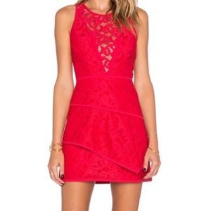 BCBG red dress